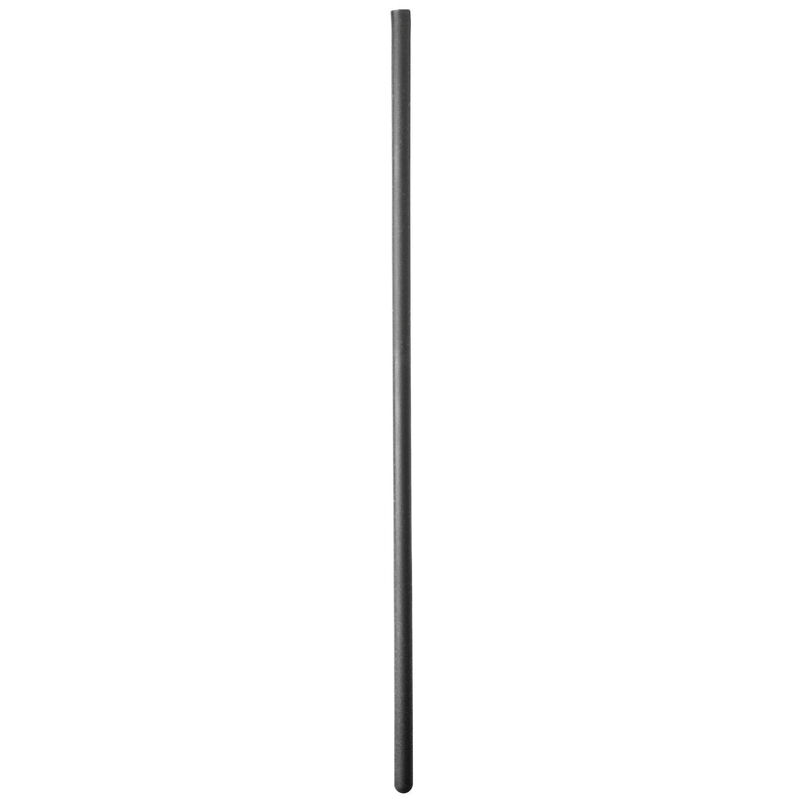 Sonde urétrale en silicone noir — ALL BLACK