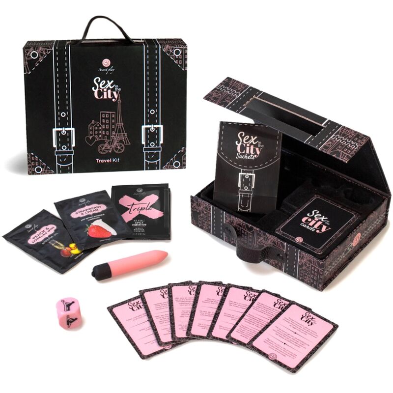 Kit de voyage coquin et accessoires — SECRETPLAY 100% GAMES