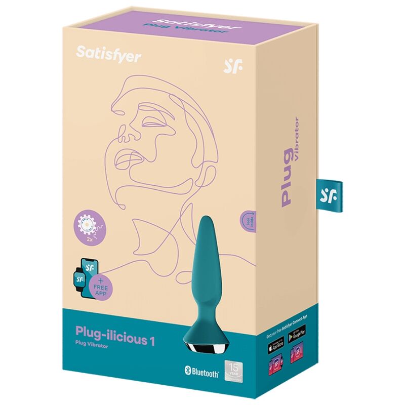 Plug anal vibrant connecté Illicious 1 — SATISFYER CONNECT