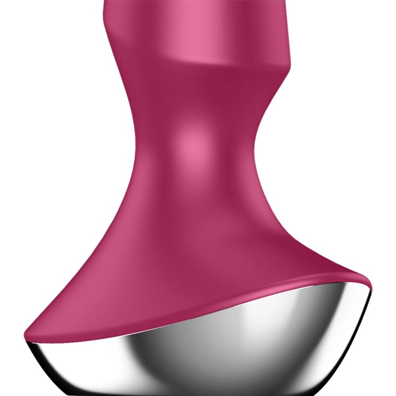 Vibrateur plug anal double moteur connecté — SATISFYER CONNECT
