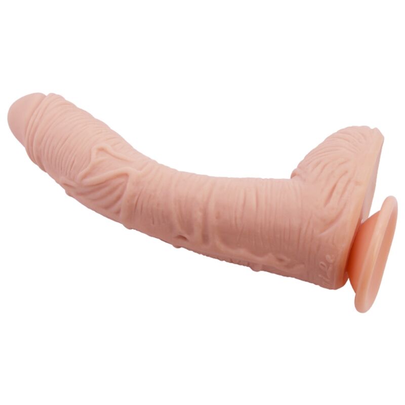 Gode réaliste courbe à ventouse avec point G 27 cm — BAILE DILDOS