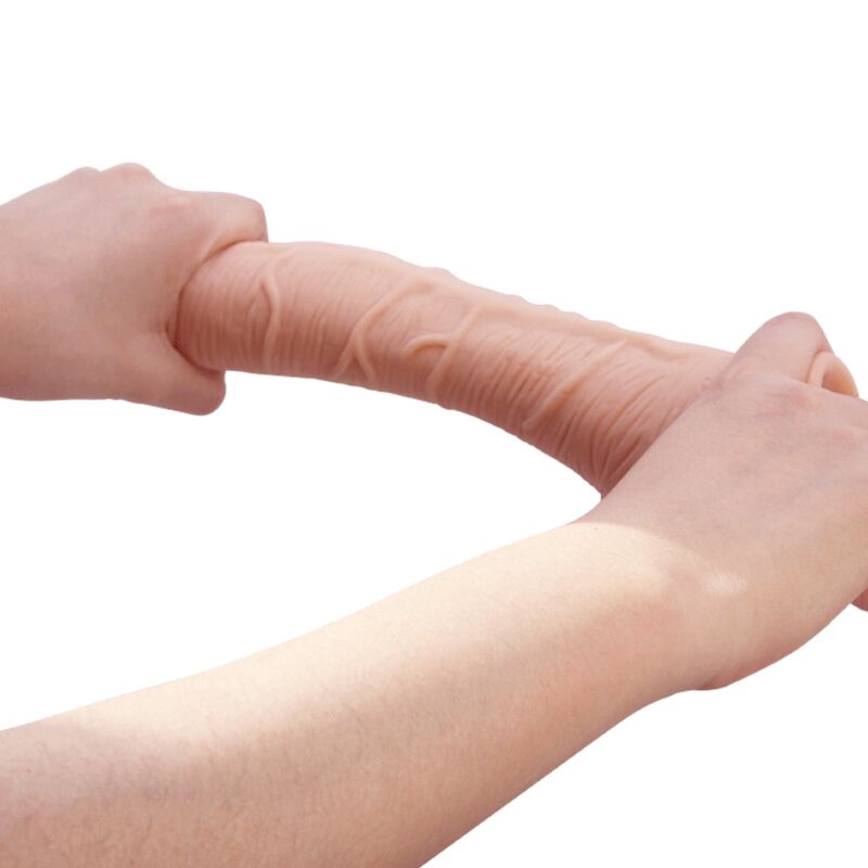 Gode réaliste courbe à ventouse avec point G 27 cm — BAILE DILDOS