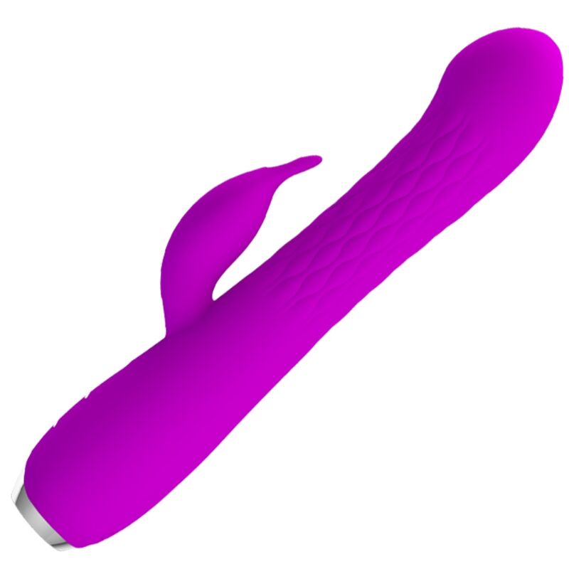 Vibrateur lapin rotatif rechargeable en silicone — PRETTY LOVE PARTY UP
