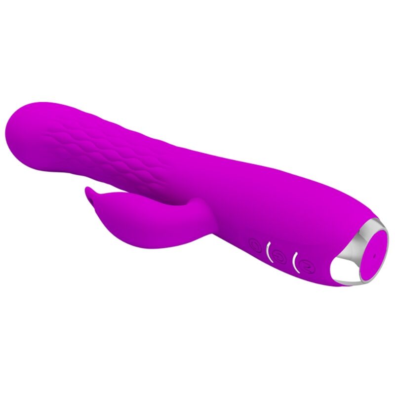 Vibrateur lapin rotatif rechargeable en silicone — PRETTY LOVE PARTY UP