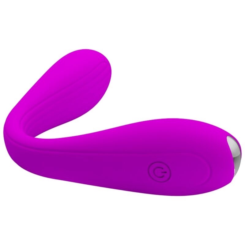 Vibrateur souple en forme de C pour stimulation double — PRETTY LOVE PARTY UP