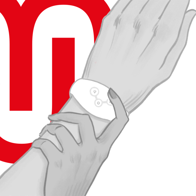 Montre connectée pour le plaisir à distance — WATCHME