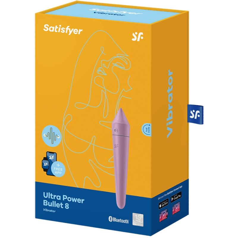Mini vibromasseur bullet connecté — SATISFYER CONNECT
