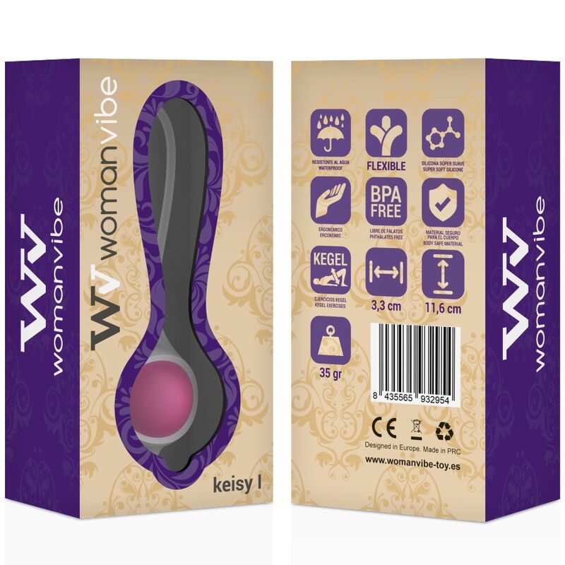Boule de geisha Keisy I en silicone rose — WOMANVIBE