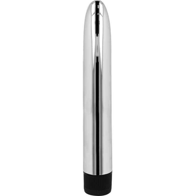Vibrateur classique argent 17,5 cm — OHMAMA VIBRATORS