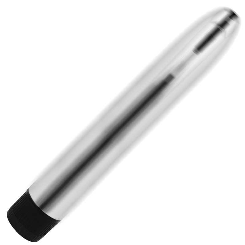 Vibrateur classique argent 17,5 cm — OHMAMA VIBRATORS
