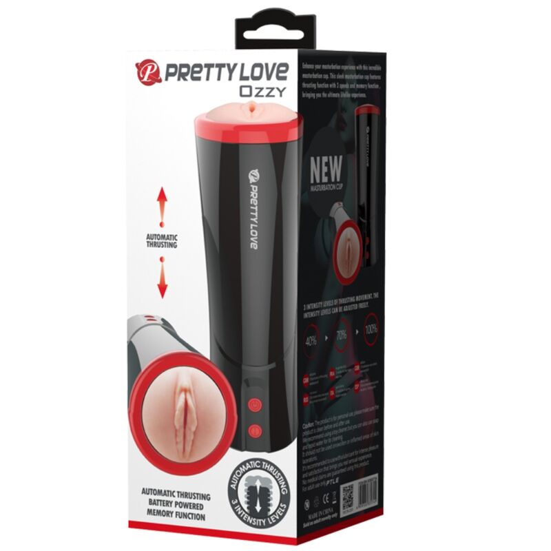 Masturbateur automatique à pression réaliste — PRETTY LOVE MALE