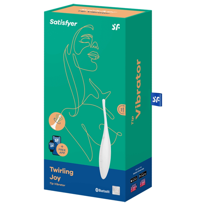 Vibrateur pointe fine Twirling Joy — SATISFYER CONNECT