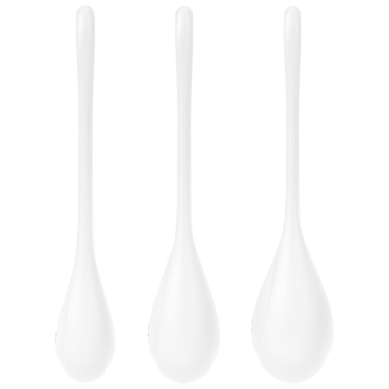 Ensemble d'entraînement Yoni Power 1 Blanc — SATISFYER BALLS