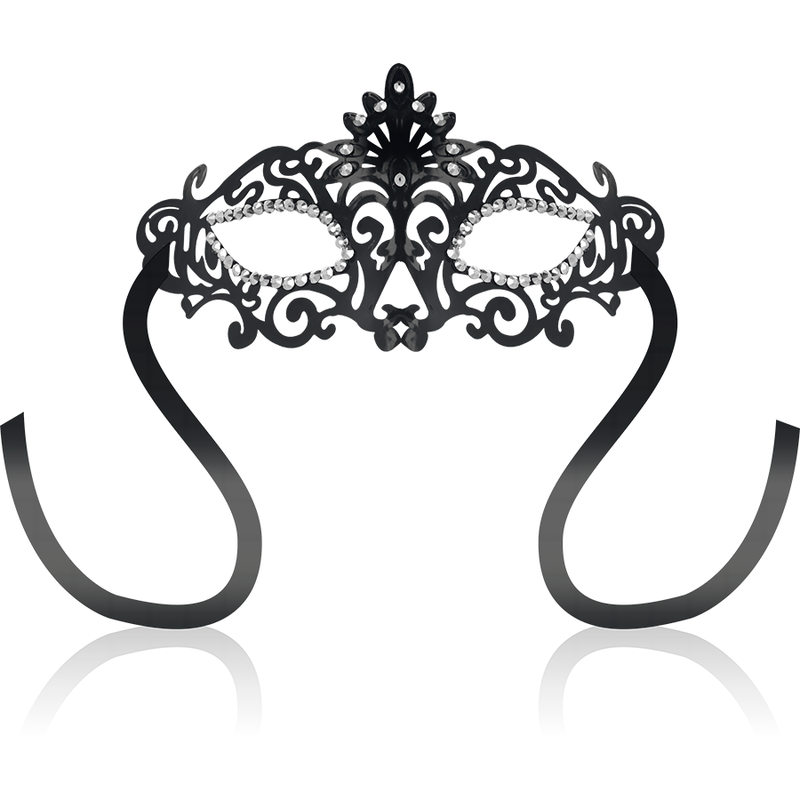 Masque de mystère vénitien à strass — OHMAMA MASKS