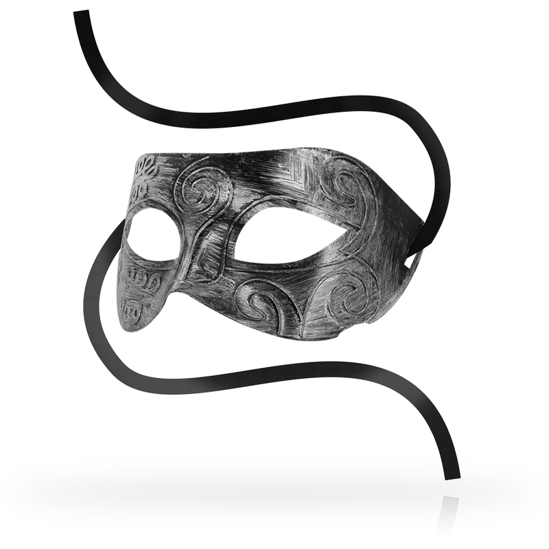 Masque grec en relief satiné — OHMAMA MASKS