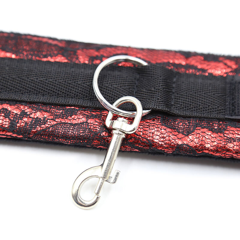 Menottes en velours ajustables avec ruban nylon — OHMAMA FETISH