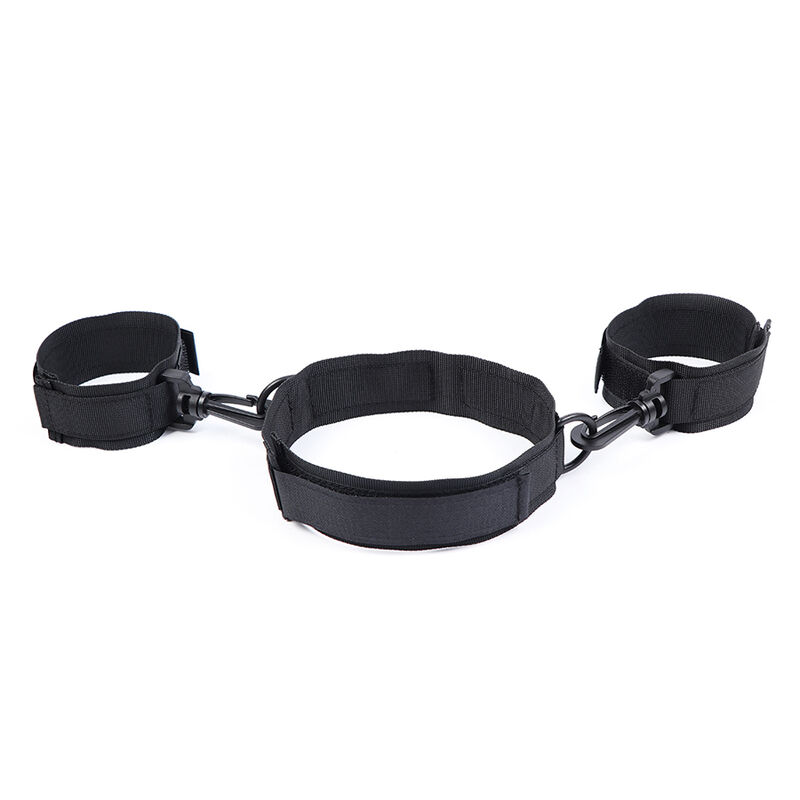 Kit menottes et collier en nylon réglables — OHMAMA FETISH