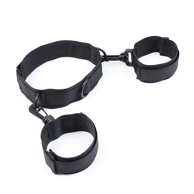 Kit menottes et collier en nylon réglables — OHMAMA FETISH