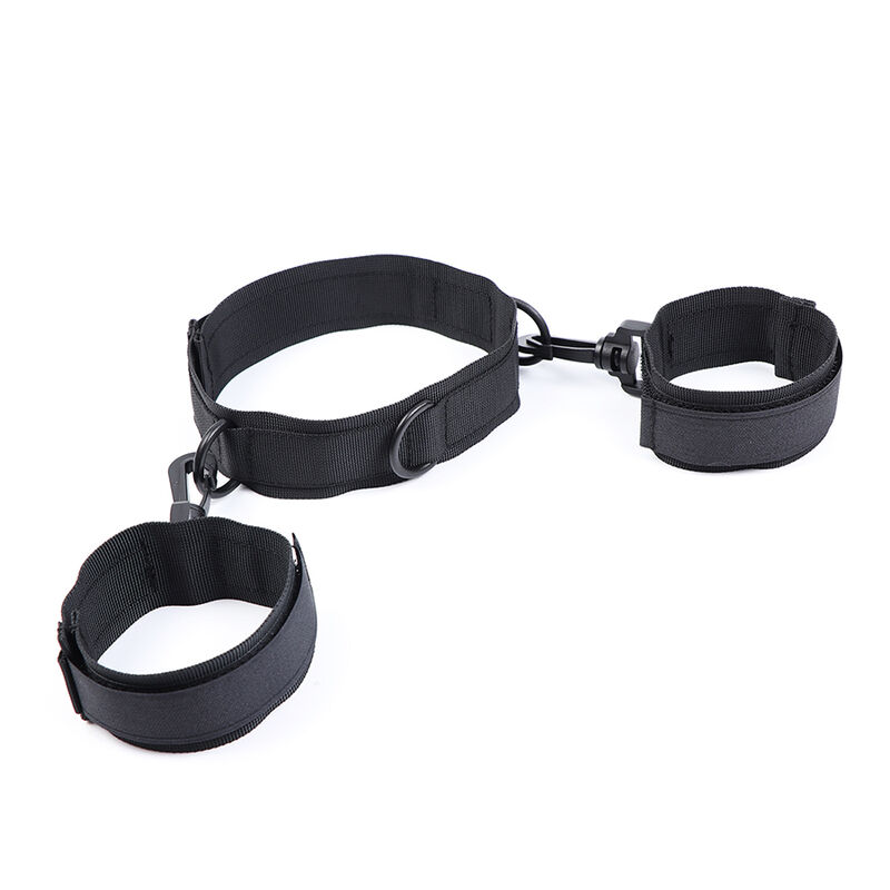 Kit menottes et collier en nylon réglables — OHMAMA FETISH