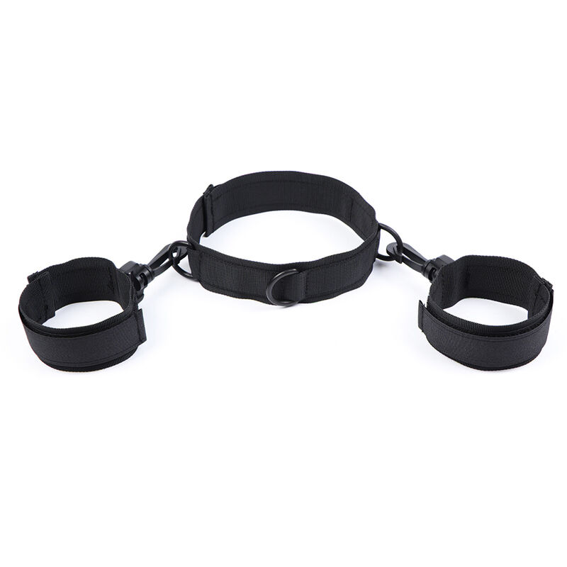 Kit menottes et collier en nylon réglables — OHMAMA FETISH