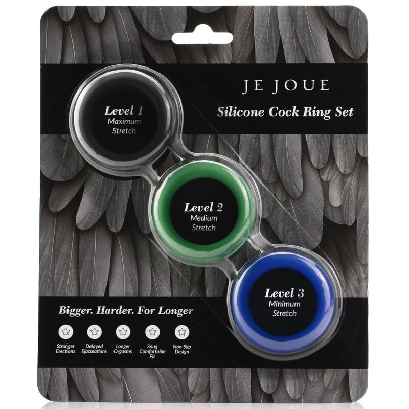 Coffret d'anneaux en silicone — Je Joue