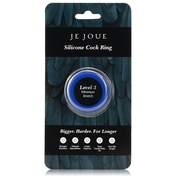 Bague de contention en silicone bleu niveau débutant — JE JOUE