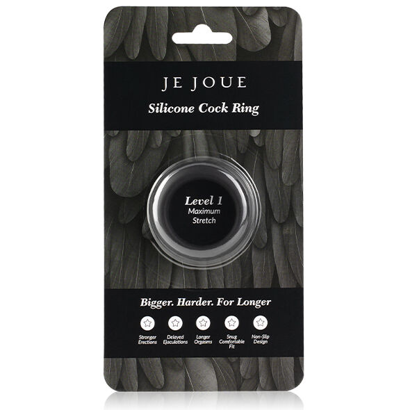 Anneau pénien en silicone à élasticité maximale — JE JOUE