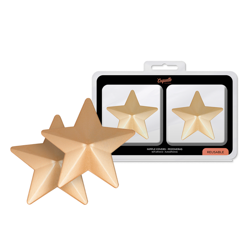 Cache-tétons étoilés scintillants — COQUETTE ACCESSORIES