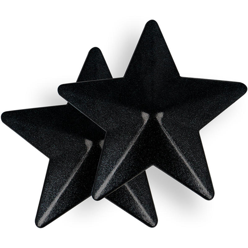 Cache-tétons étoiles noires adhésifs — COQUETTE ACCESSORIES
