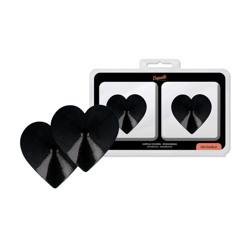 Cache-malin cœurs noir — COQUETTE ACCESSORIES