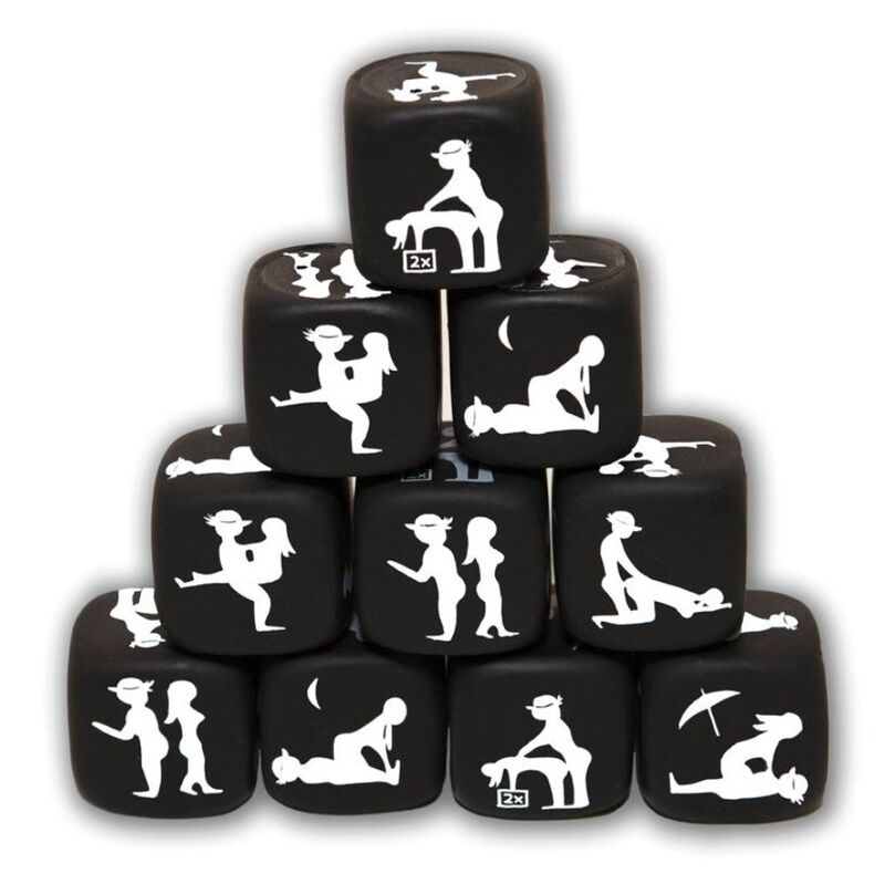 Jeu de dés de posture noir — DIABLO PICANTE