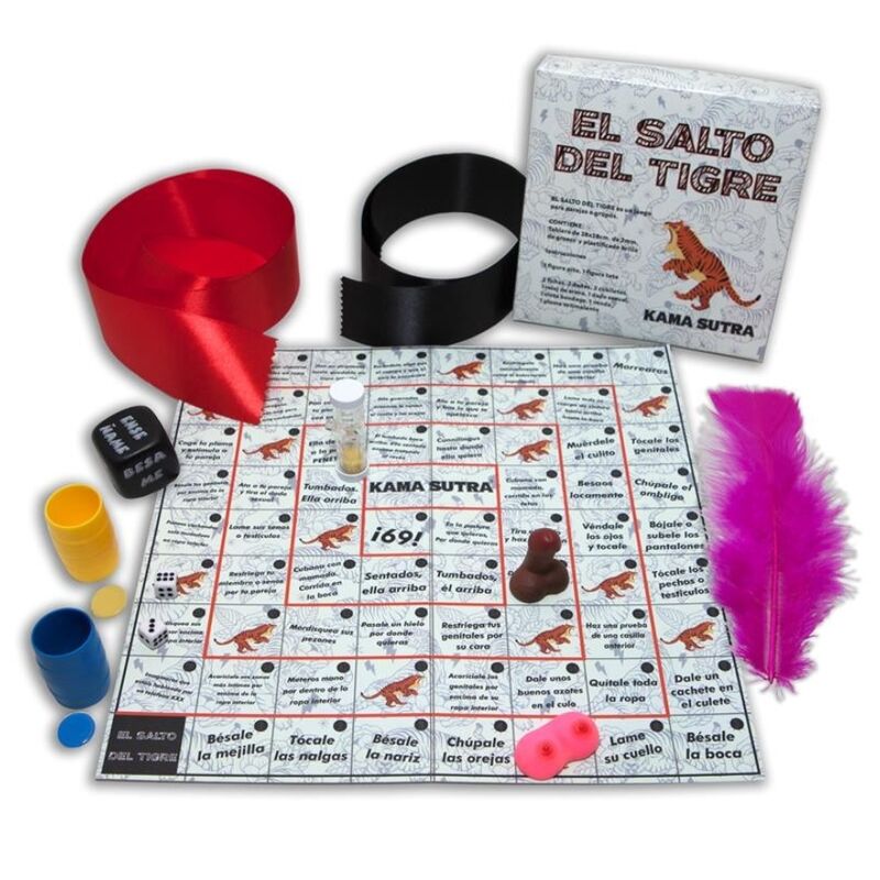 Jeu de société coquin Le Saut du Tigre — DIABLO PICANTE