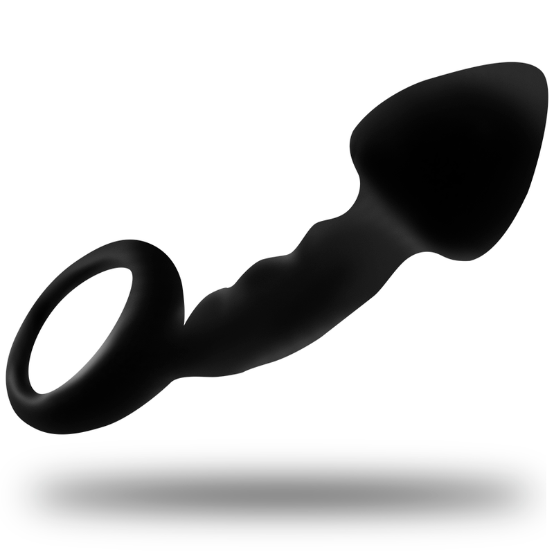Plug anal nervuré avec anneau de retrait — OHMAMA ANAL