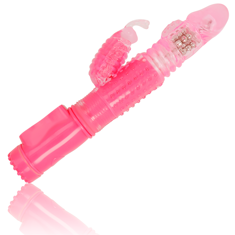 Vibrateur rotatif avec stimulateur clitoridien — OHMAMA