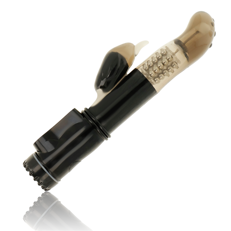 Vibrateur rotatif avec stimulateur clitoridien dauphin — OHMAMA VIBRATORS