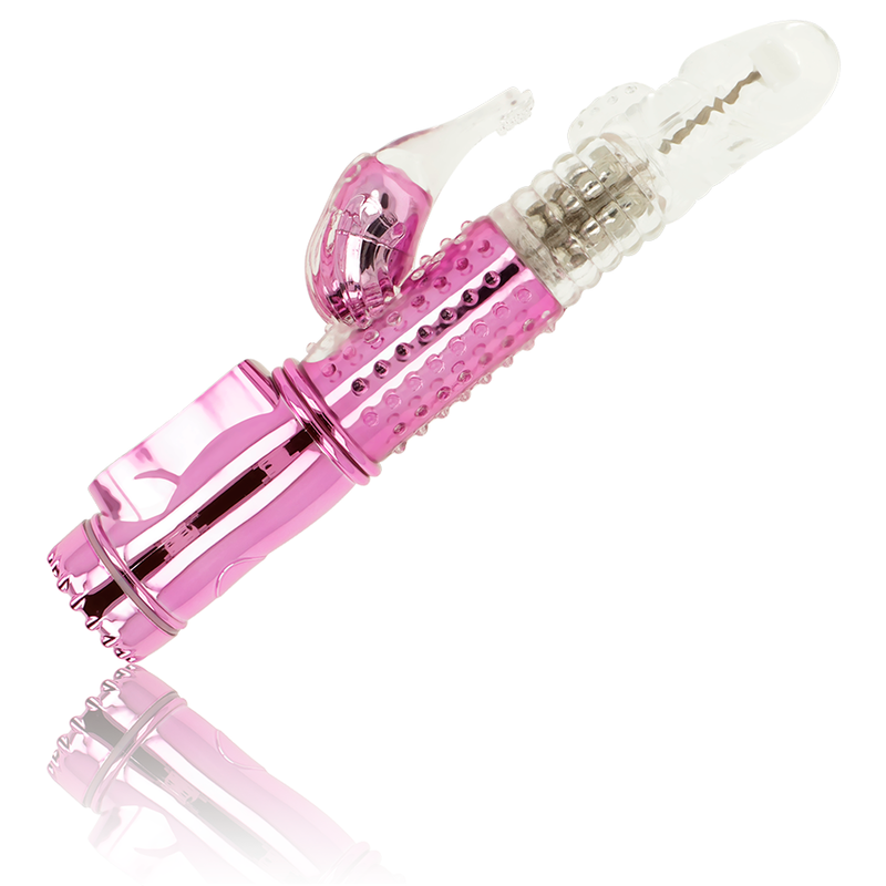Vibrateur rotatif avec stimulateur clitoridien — OHMAMA