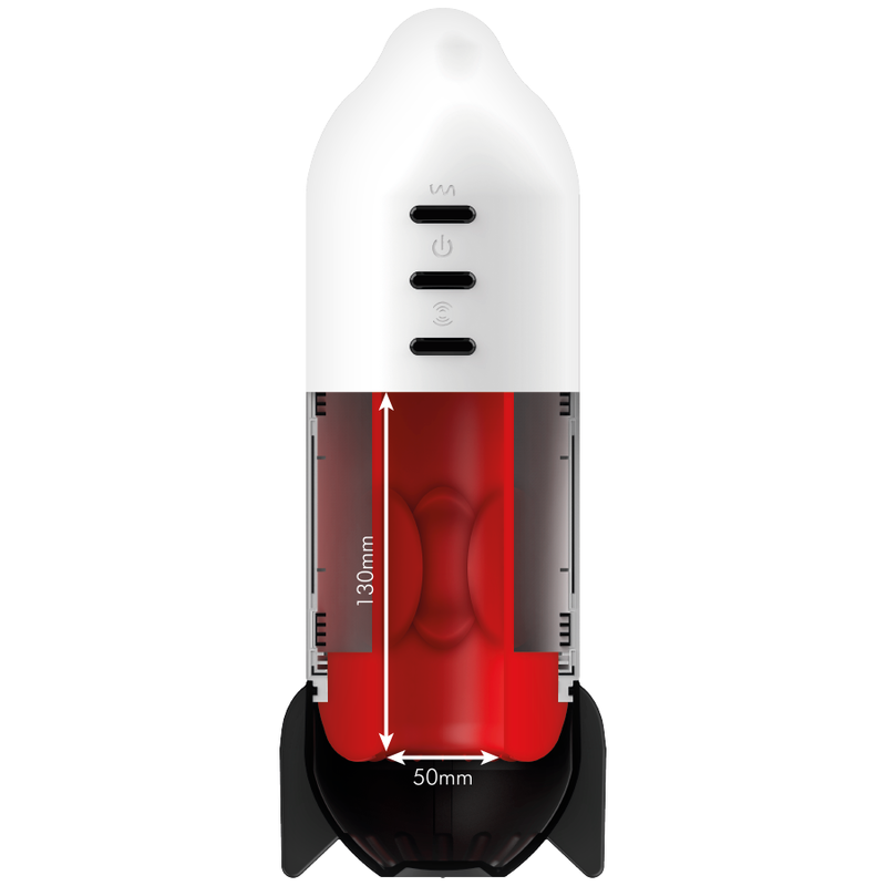 Masturbateur vibrant à compression douce Rocket — JAMYJOB