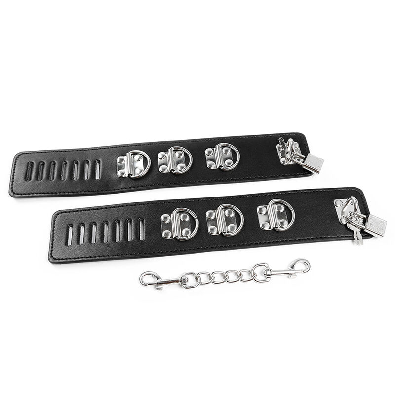 Retenues de cheville style hasp ajustables — OHMAMA FETISH