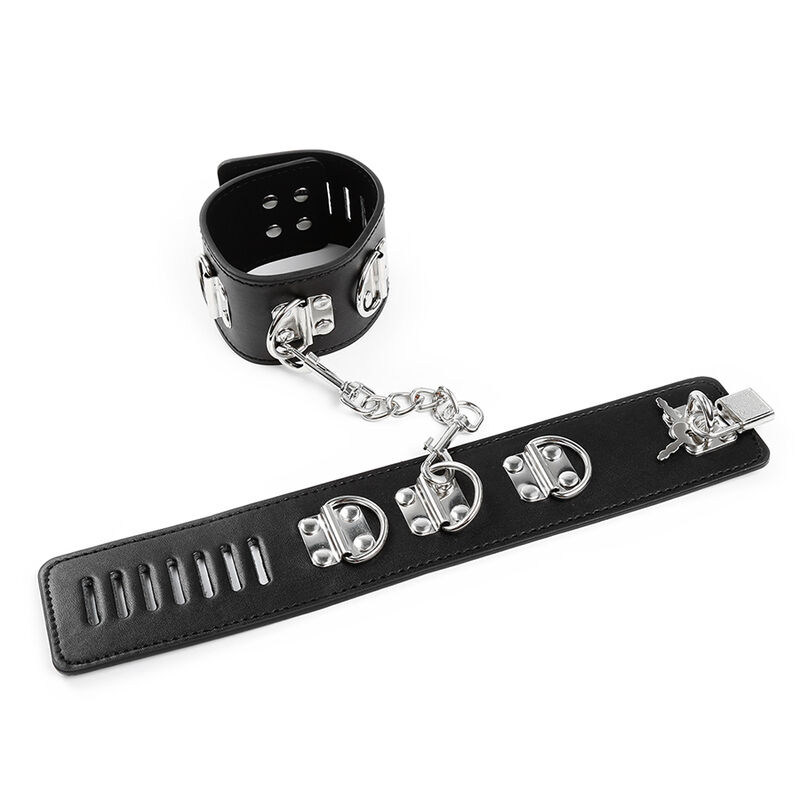 Retenues de cheville style hasp ajustables — OHMAMA FETISH