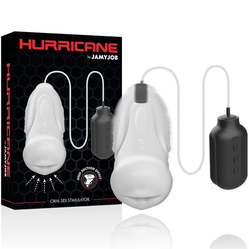 Stimulateur oral à succion Hurricane — JAMYJOB