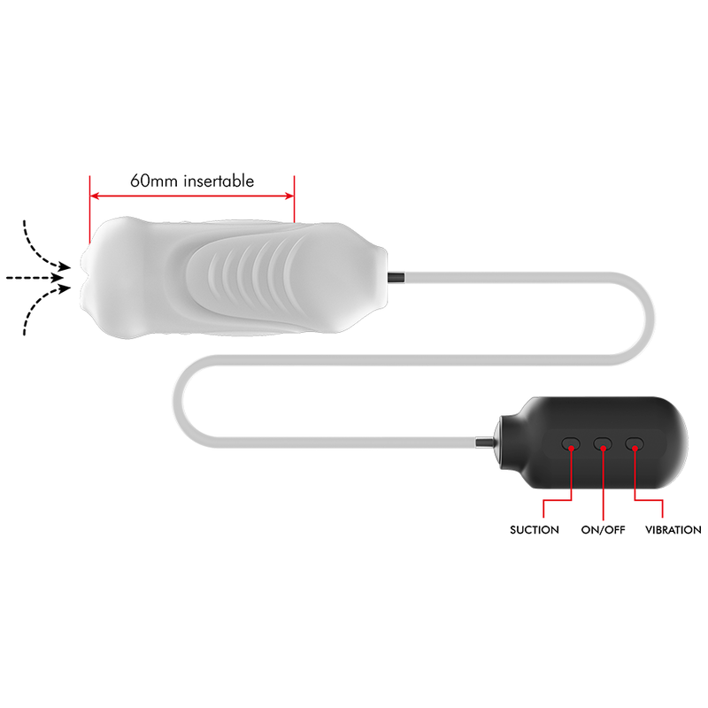 Stimulateur oral à succion Hurricane — JAMYJOB