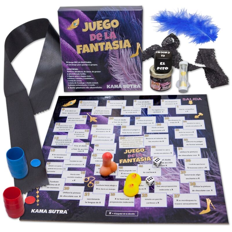 Jeu de Fantasmes sensoriel pour couple — Diablo Picante