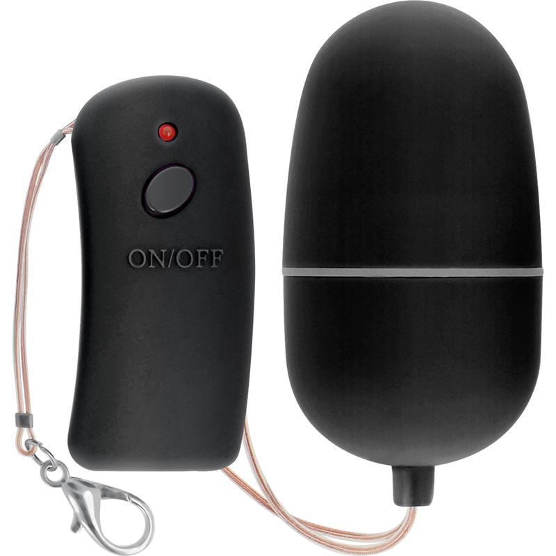 Oeuf vibrant télécommandé noir — ONLINE