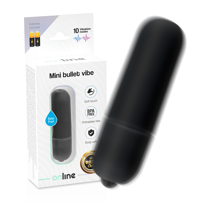 Mini balle vibrante noire — ONLINE