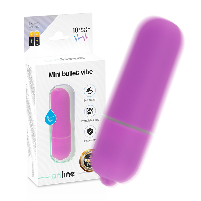 Mini balle vibrante lilas — ONLINE