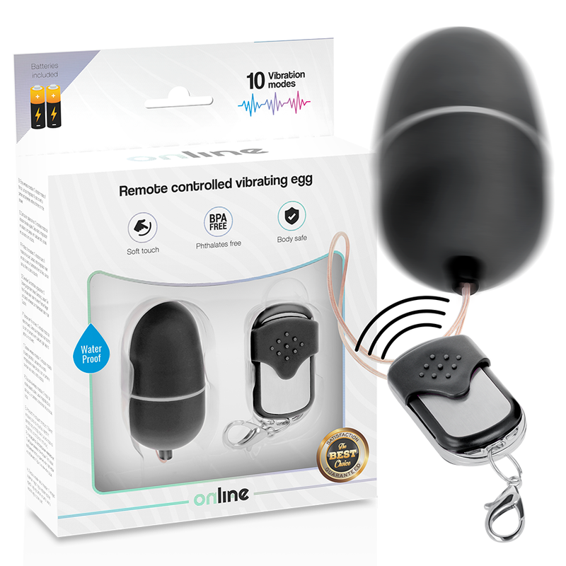 Œuf vibrant télécommandé — ONLINE