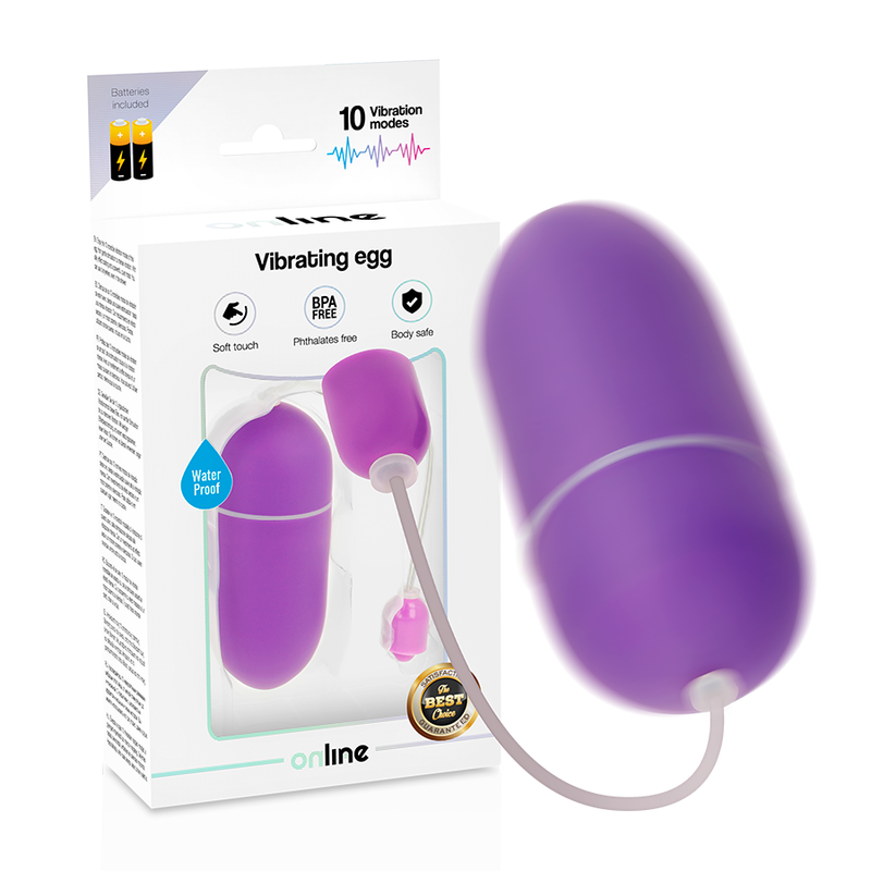 Oeuf vibrant imperméable lilas — ONLINE
