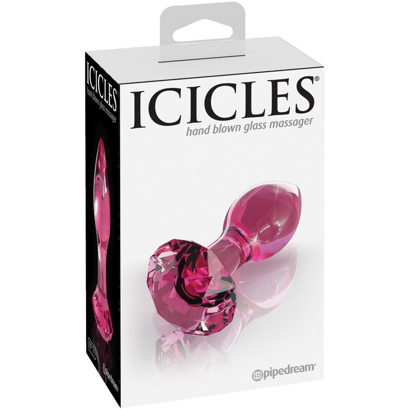 Plug anal en verre sculpté — ICICLES