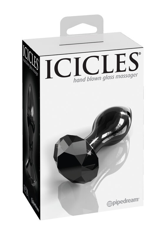 Plug anal en verre sculpté — ICICLES
