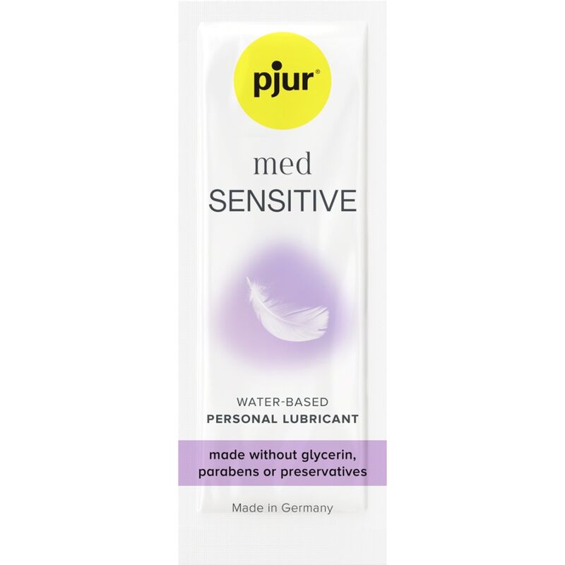 Lubrifiant sensible base d'eau sans glycérine ni parabènes — PJUR